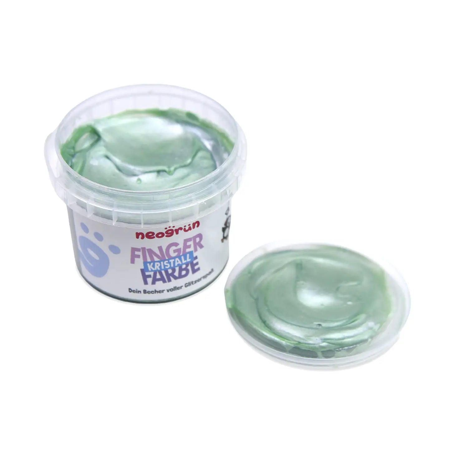 Crystal Organic Finger Paint - Vegan - Jade