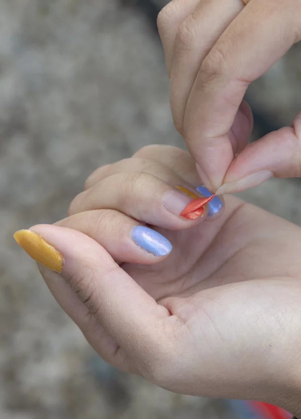 Vernis à ongles à base d'eau - Bleu givré