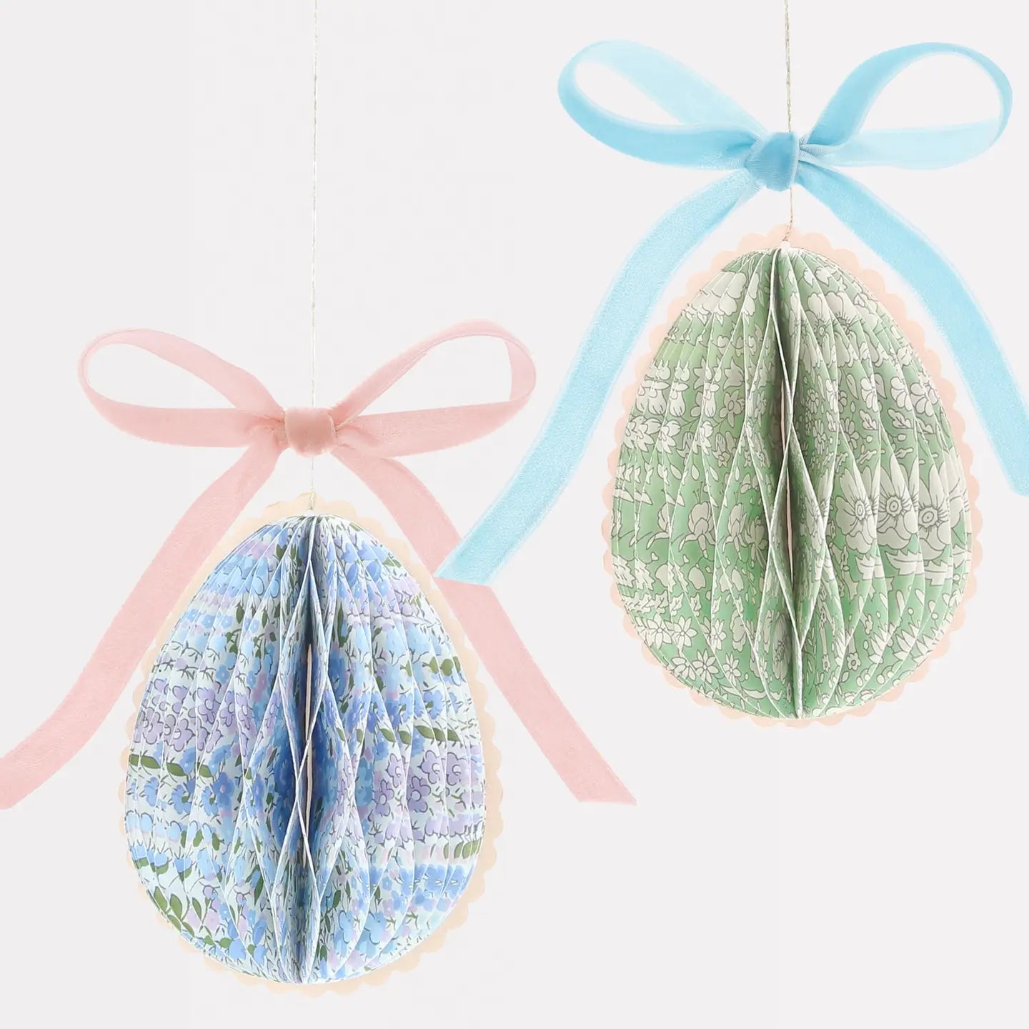 Décorations d'œufs en papier alvéolé Meri Meri X Liberty