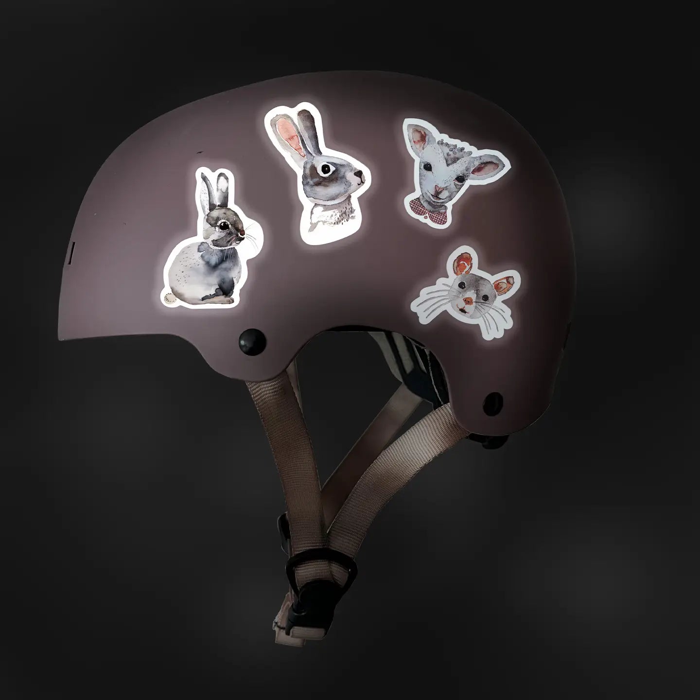 Lamb & Bunny Reflective Stickers