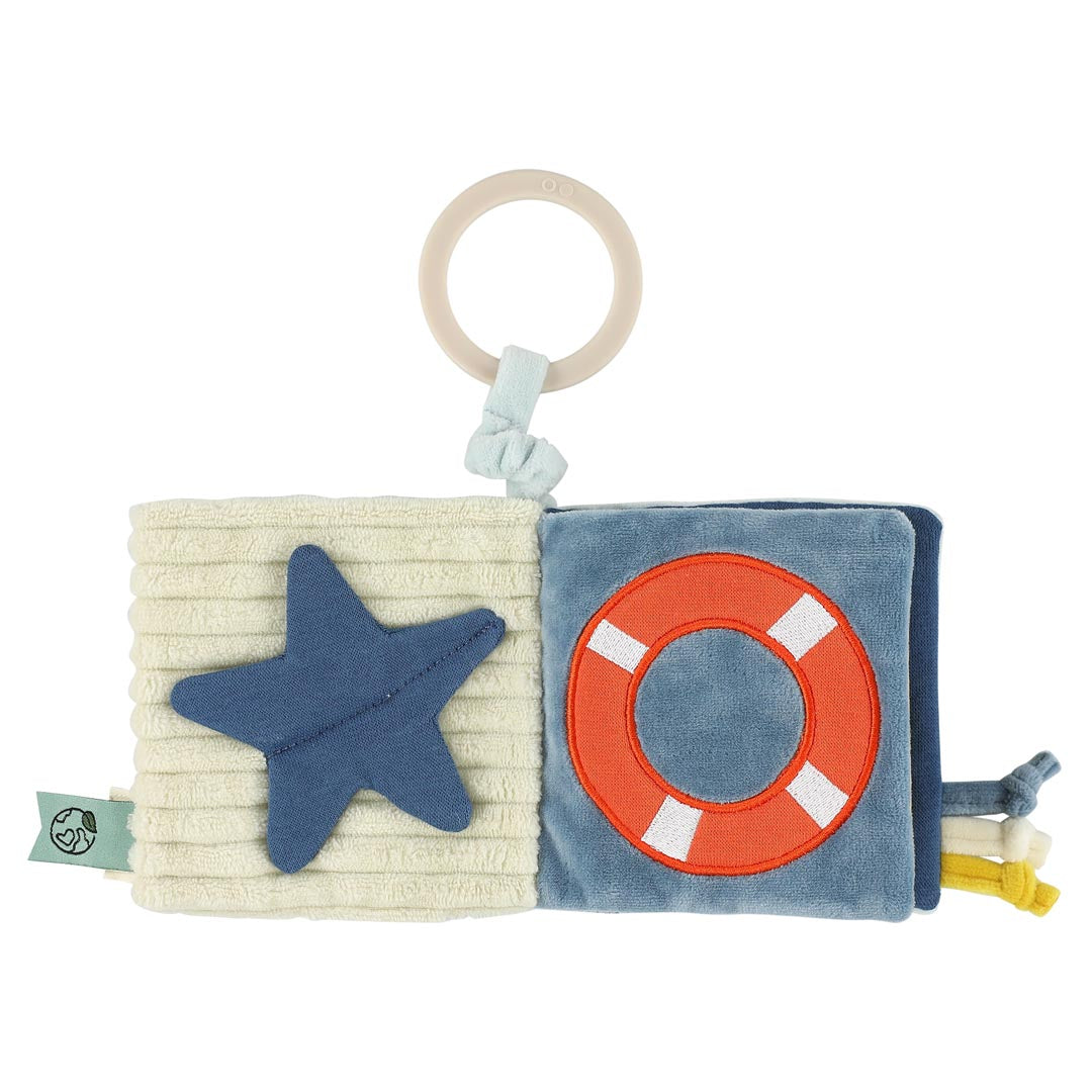 Livre sensoriel pour poussette - Monsieur Requin