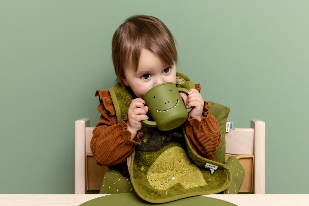 Silicone sippy cup - Mr. Dino