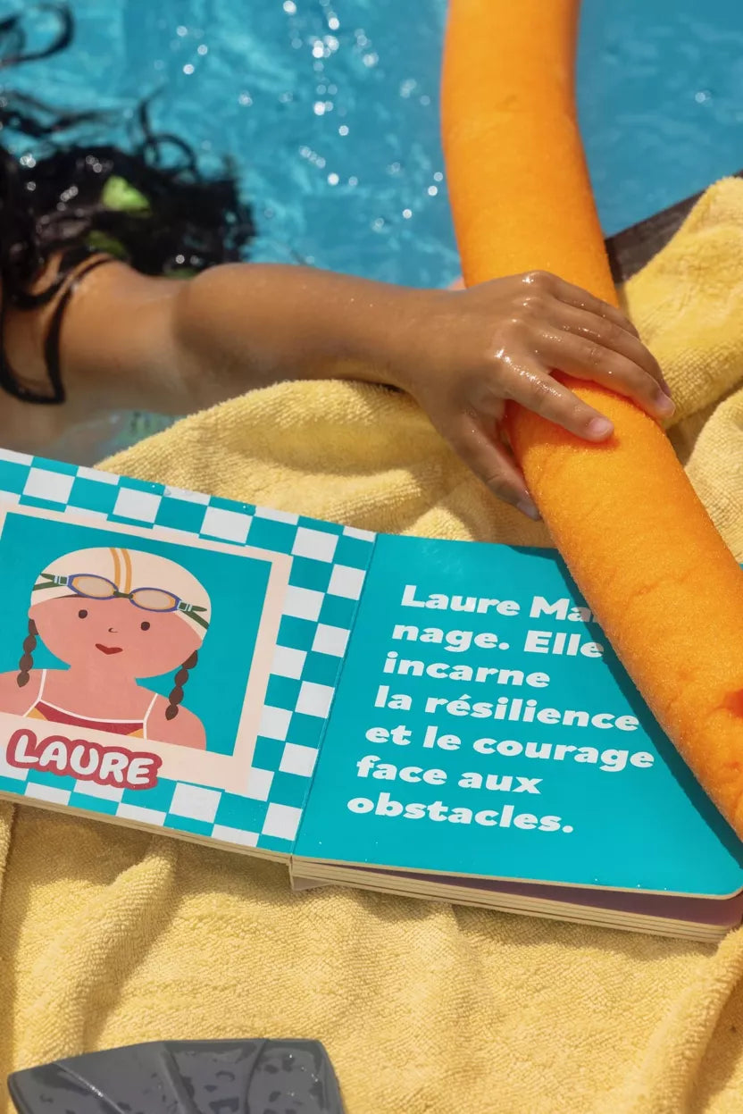 Livre éducatif cartonné pour enfant - Les Sportives