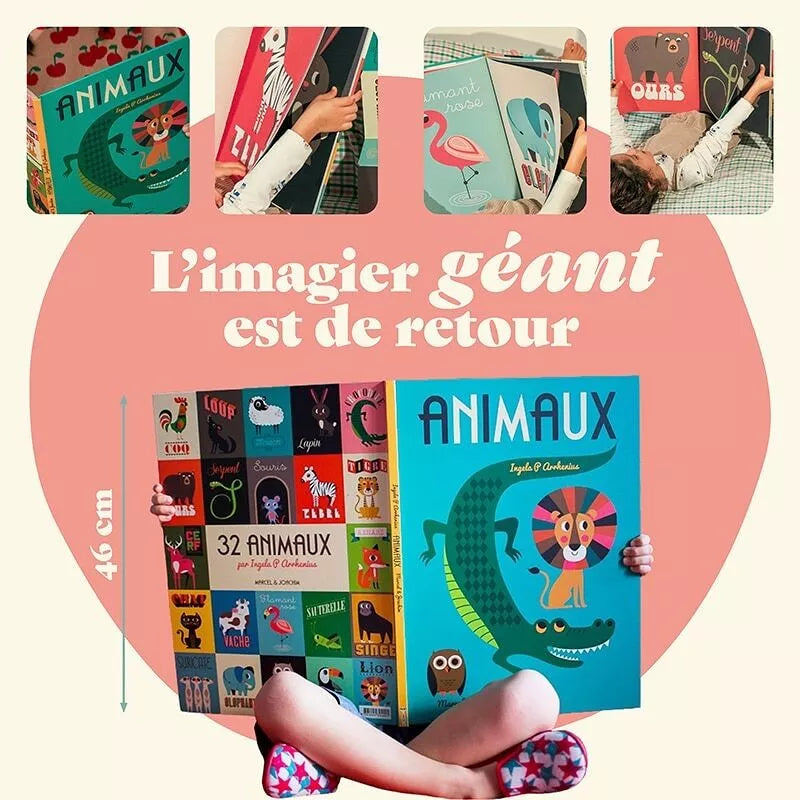 Livre pour enfant- Animaux Géant