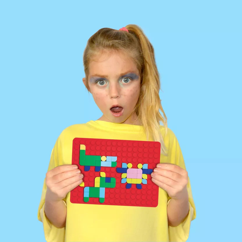 SILIPOP BLANC – JEU DE MOSAÏQUE CRÉATIF À EMPORTER