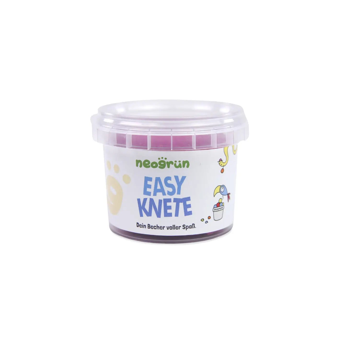 Organic vegan easy dough 120g- Pink