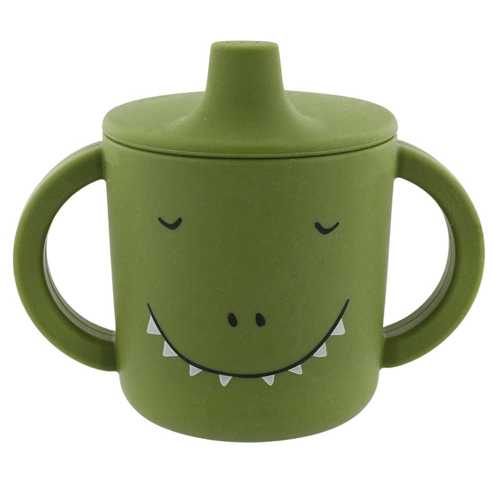 Silicone sippy cup - Mr. Dino
