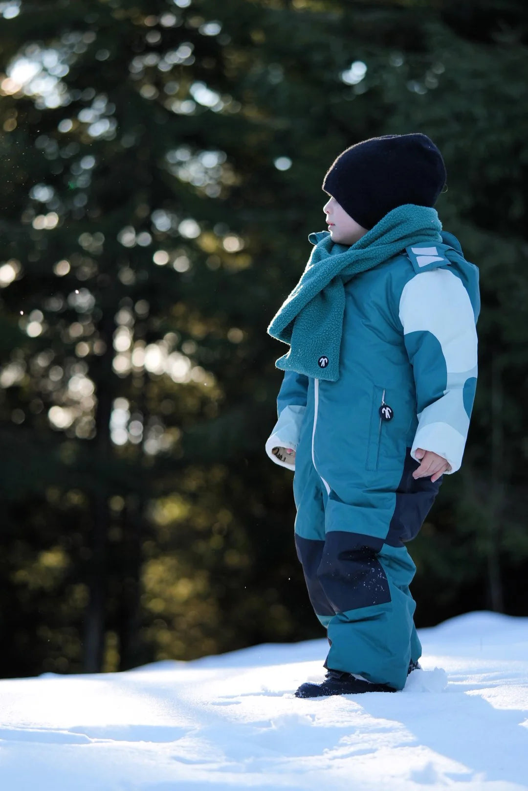 Sherpa Scarf Dark Green