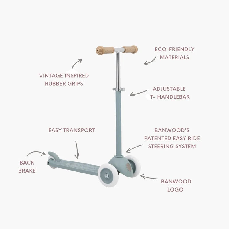 BANWOOD ECO SCOOTER - TEAL