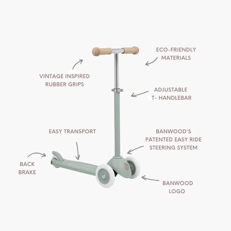BANWOOD ECO SCOOTER- CLAY