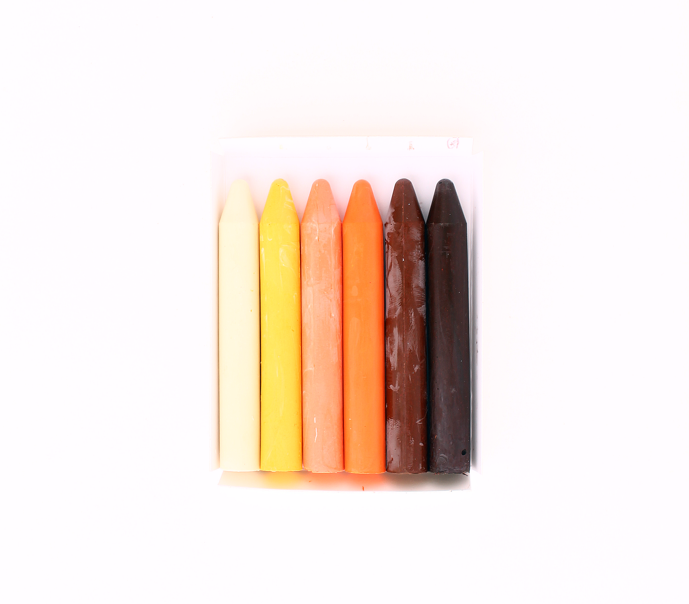 Natural Skin Tones Beeswax Stick Crayons