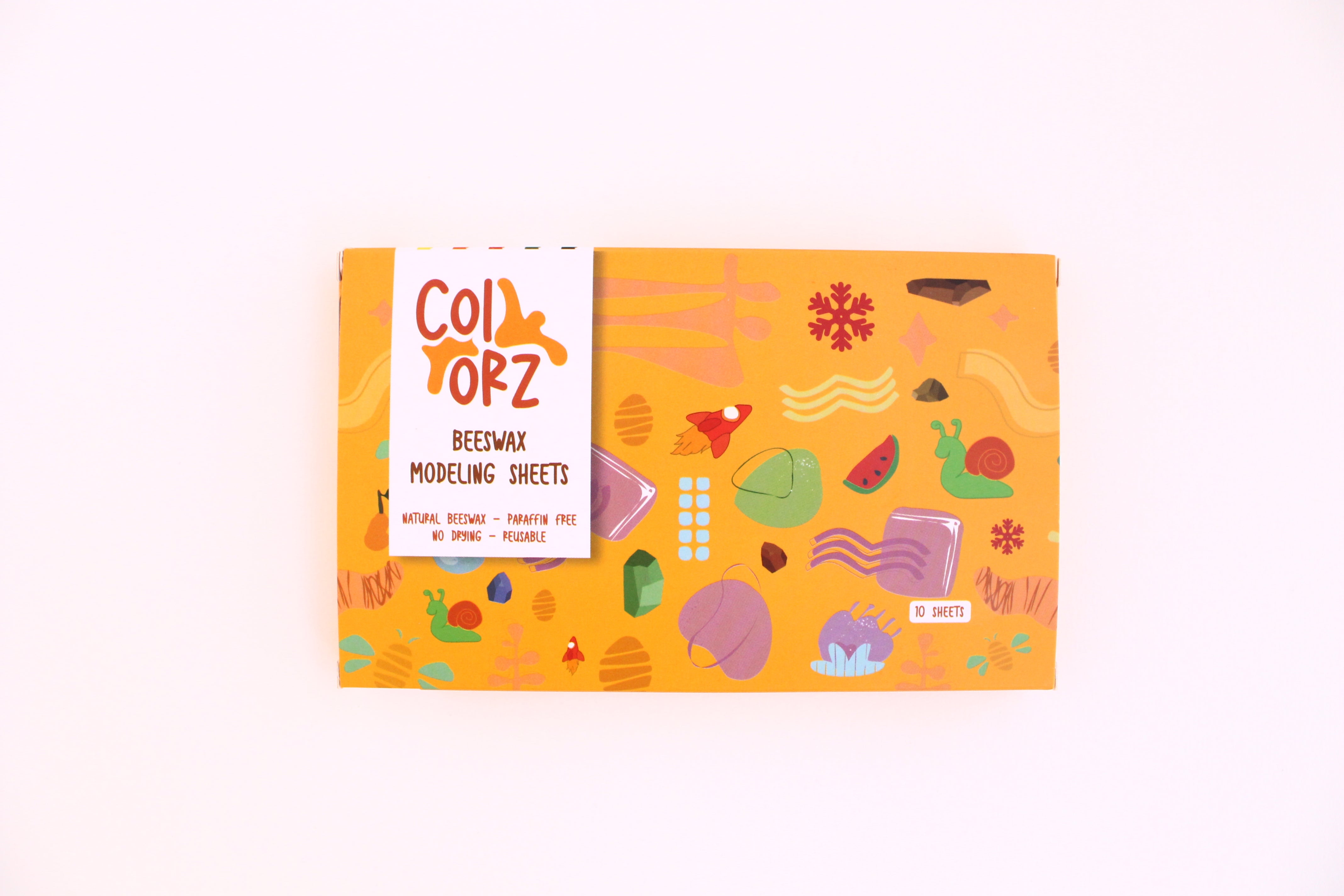 Beeswax Modelling Sheets (10 Colours/Sheets)