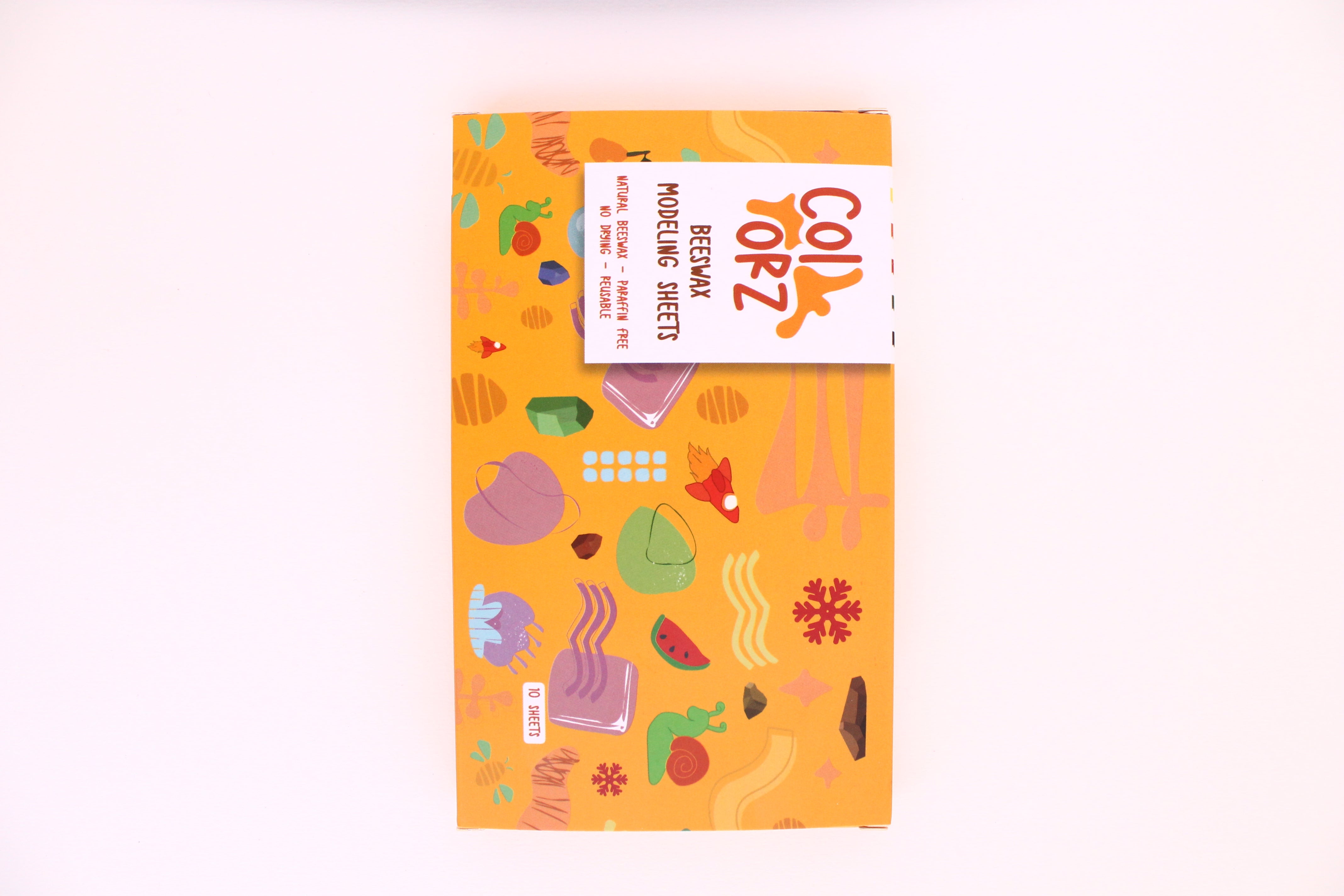 Beeswax Modelling Sheets (10 Colours/Sheets)