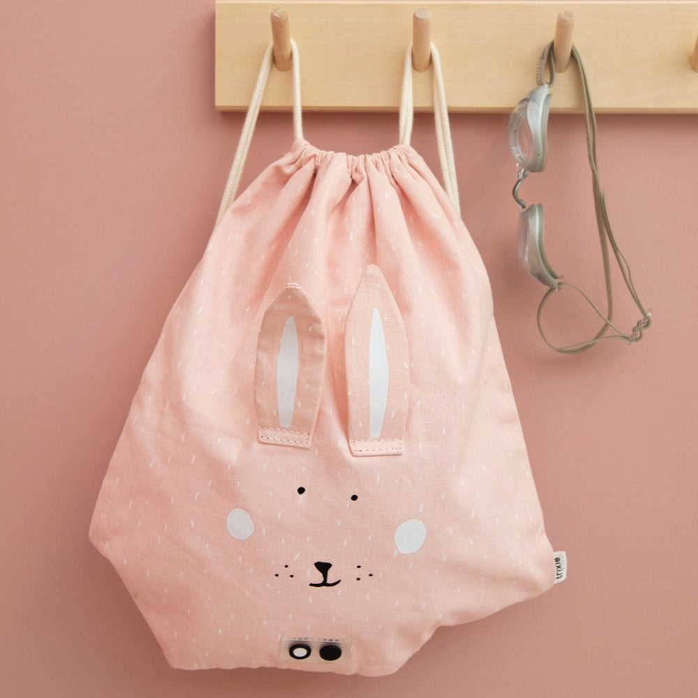 Sac à cordon - Mme Lapin
