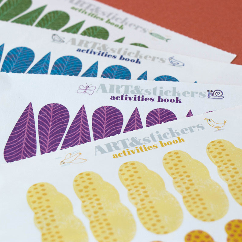 Art & Stickers Activity Book