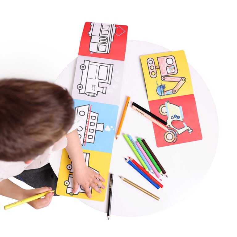 Livres de coloriage Véhicules (2+)