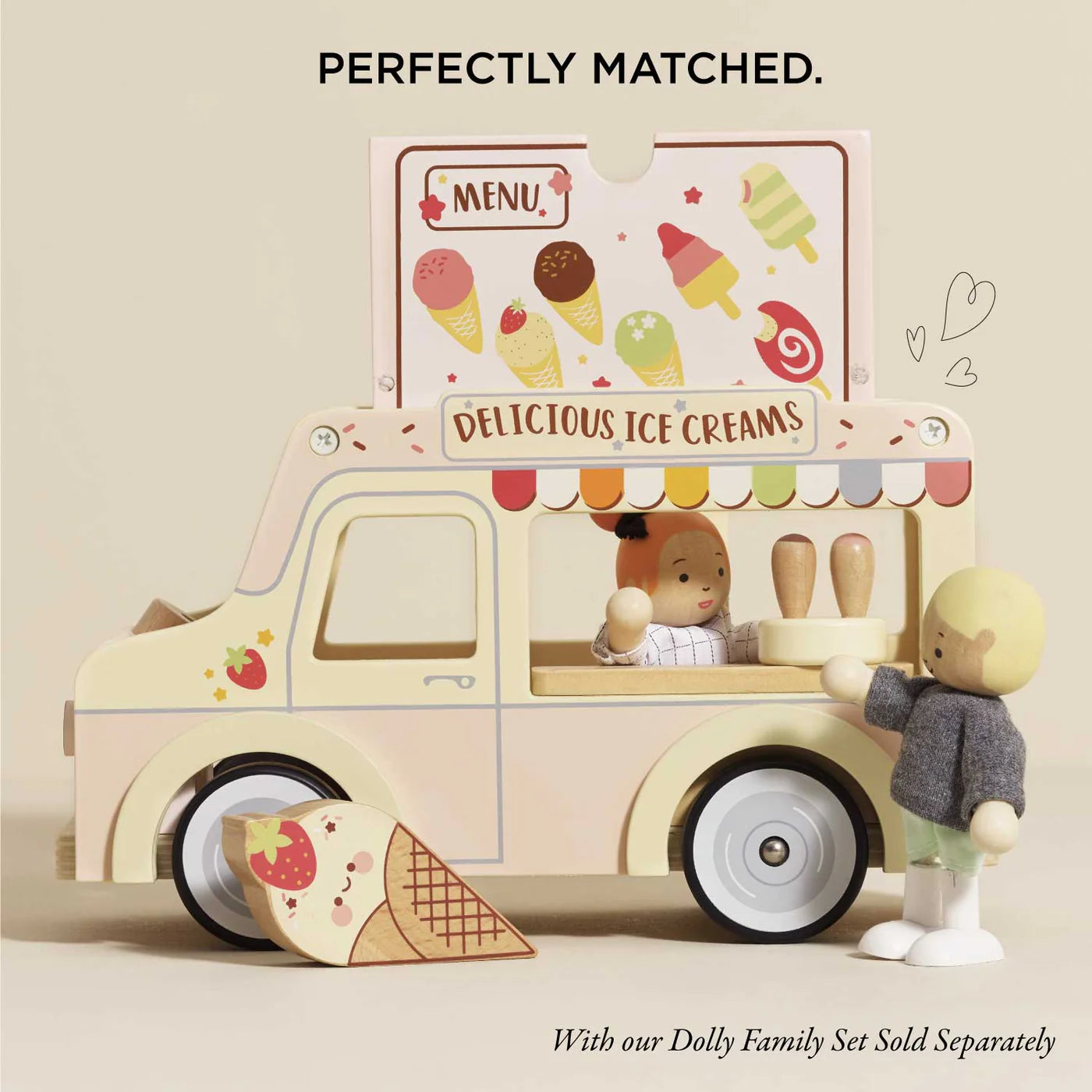 Dolls House Ice Cream Van