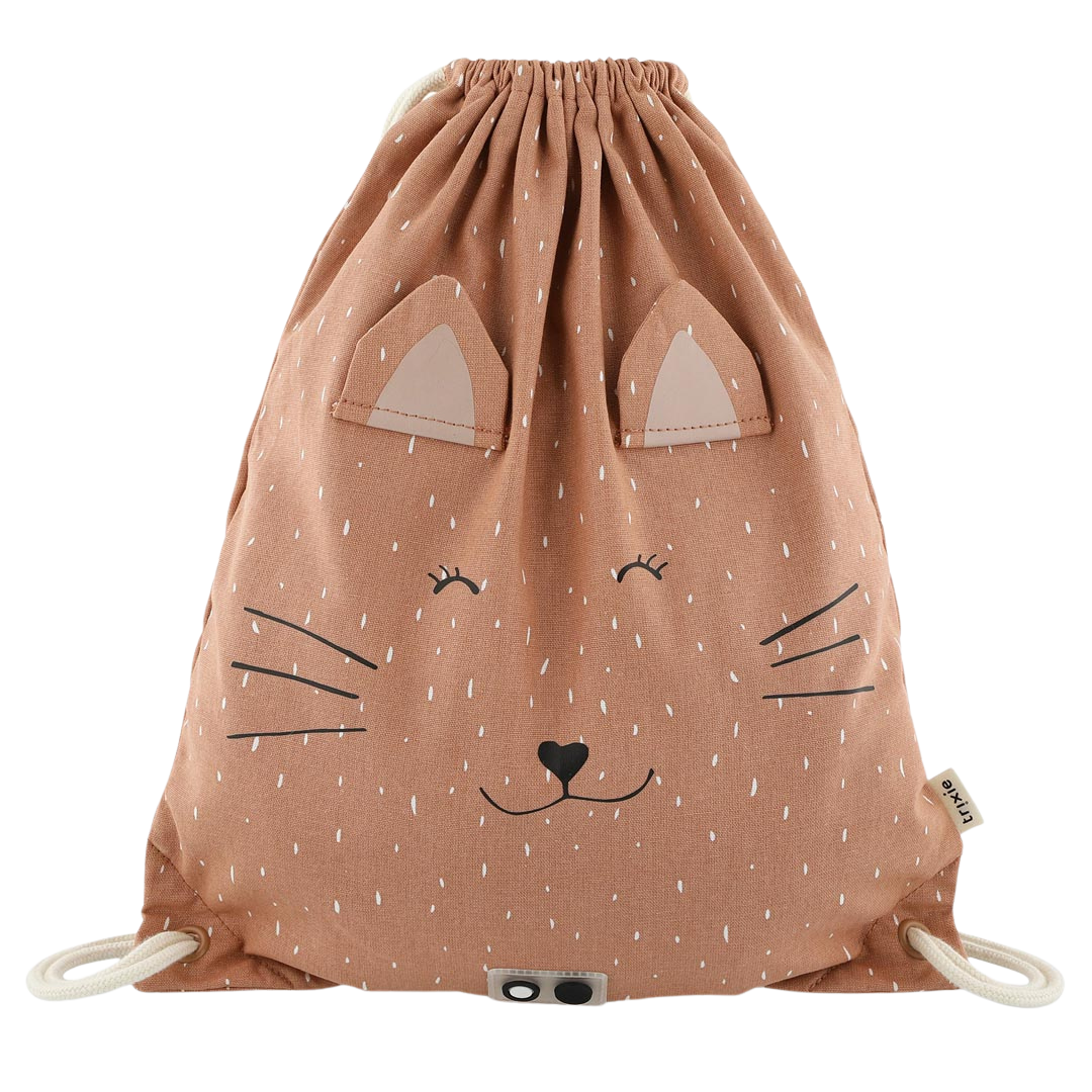 Trekkoordtas - Mevrouw Kat