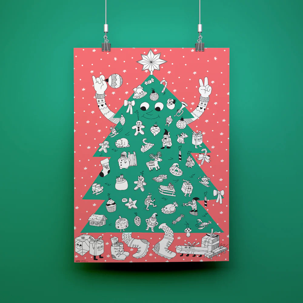 Christmas tree - Giant poster