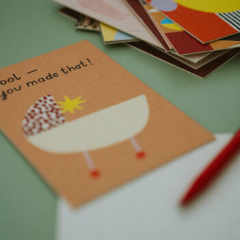 Circusbeer ansichtkaart