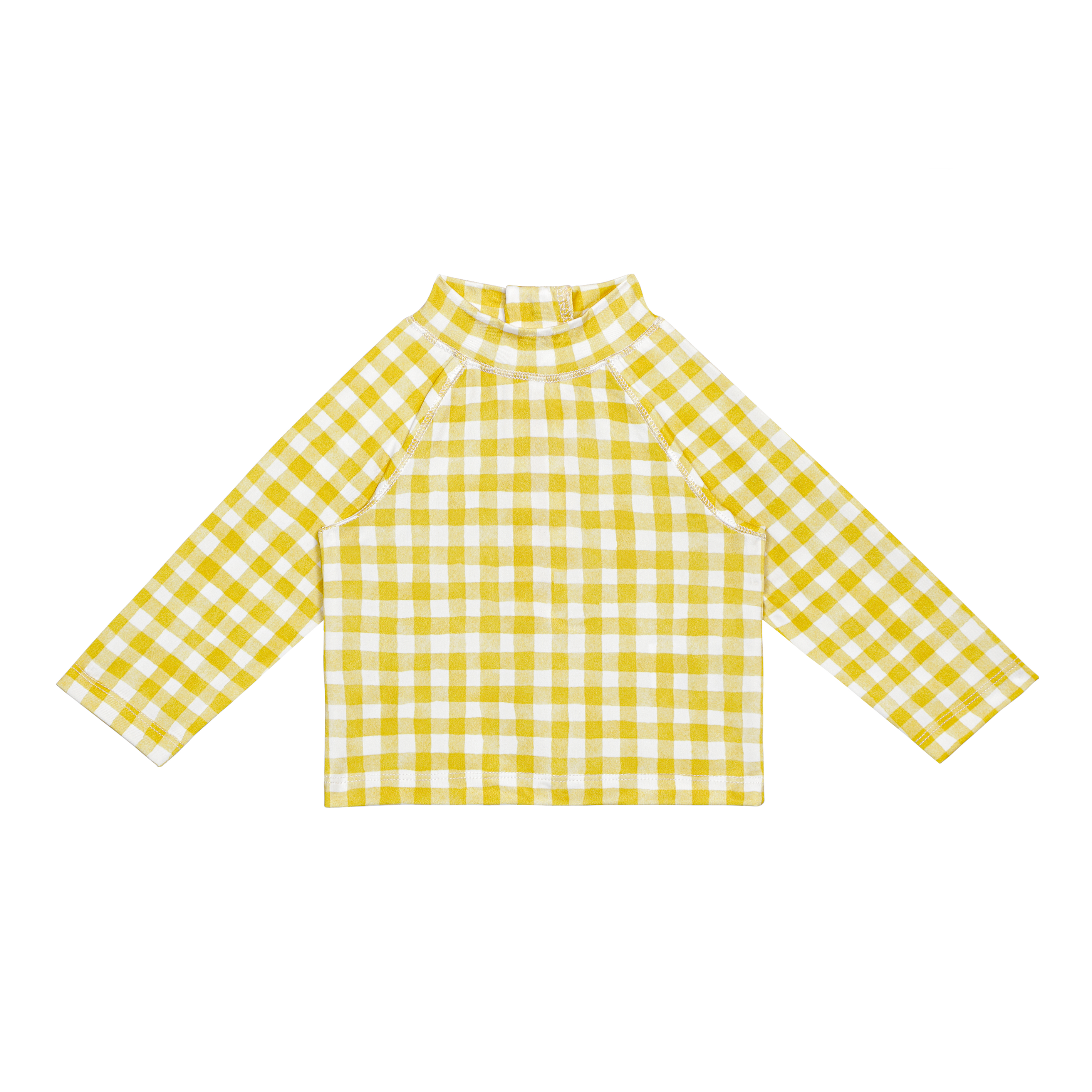 Checkered long-sleeve shirt
