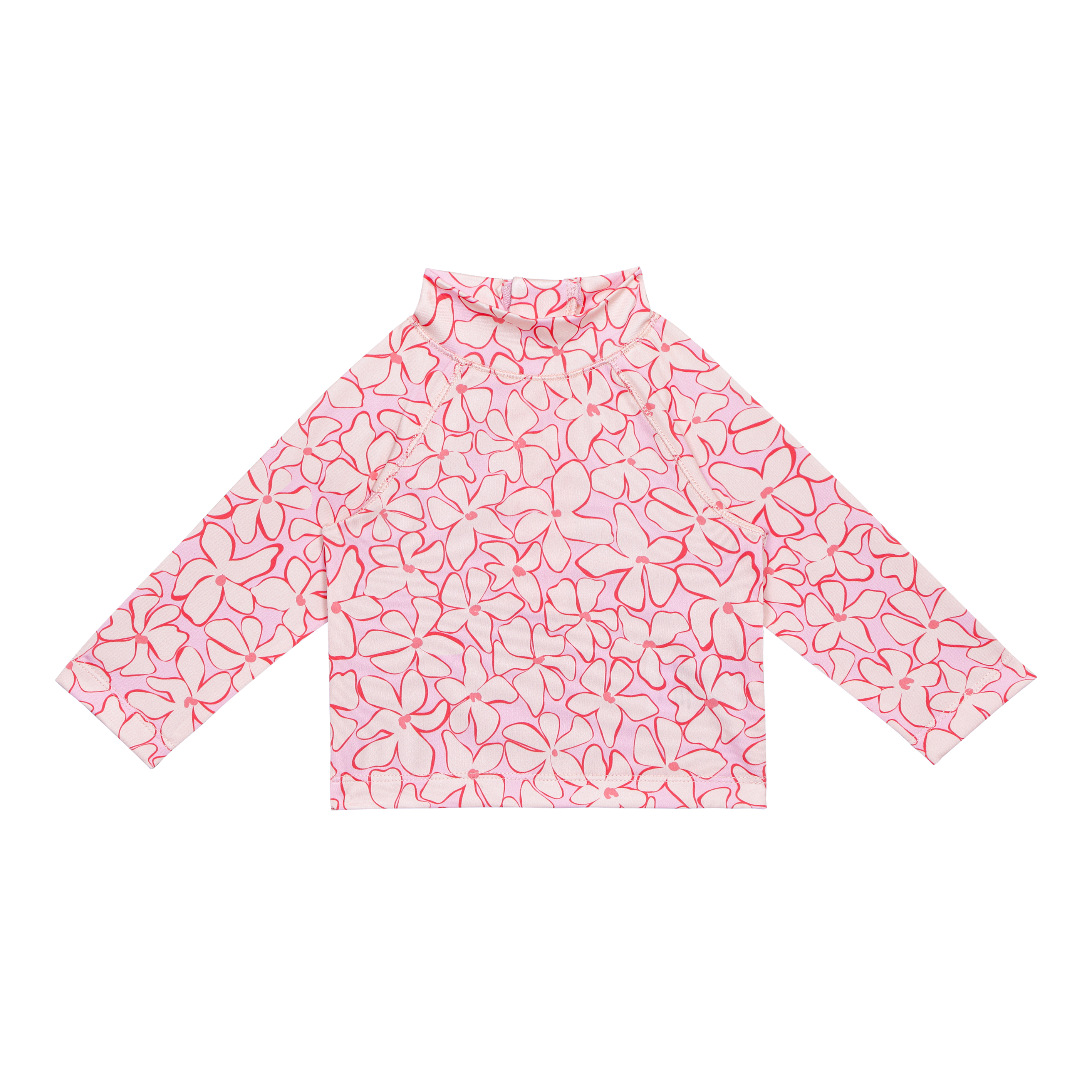 Swimsuit 3 Piece Girls Set- Lilac Blossom