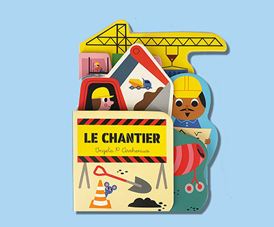 Imagier bébé tout-carton Le Chantier