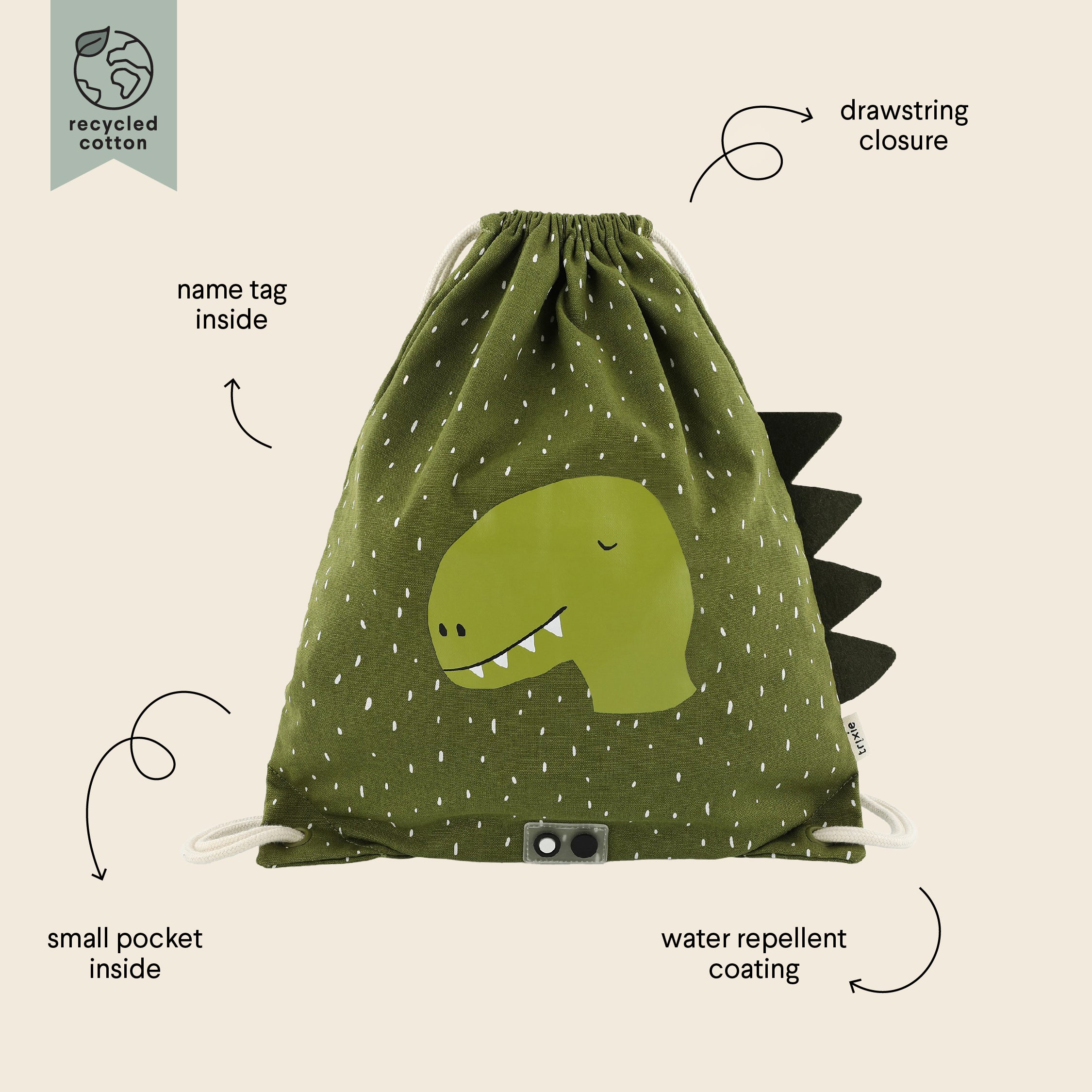 Sac à cordon - M. Dino