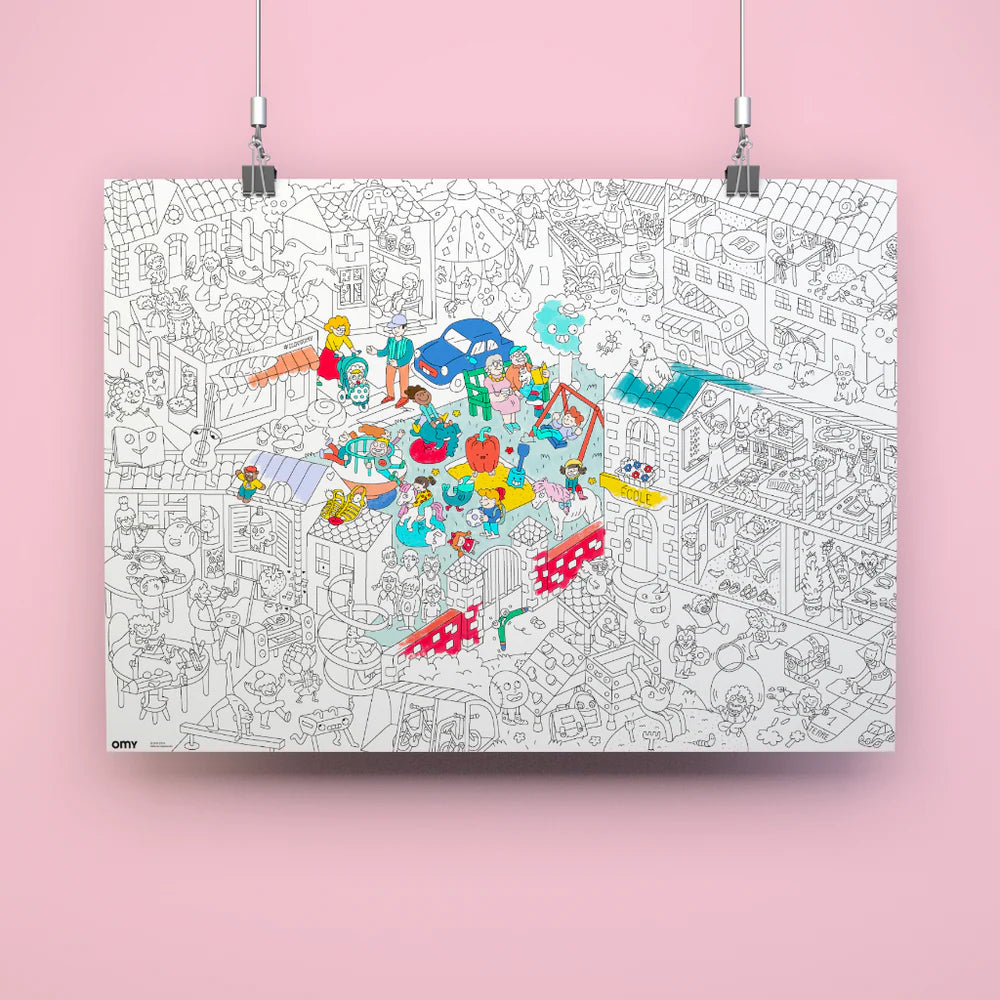 Kinderleven - Reuzenposter