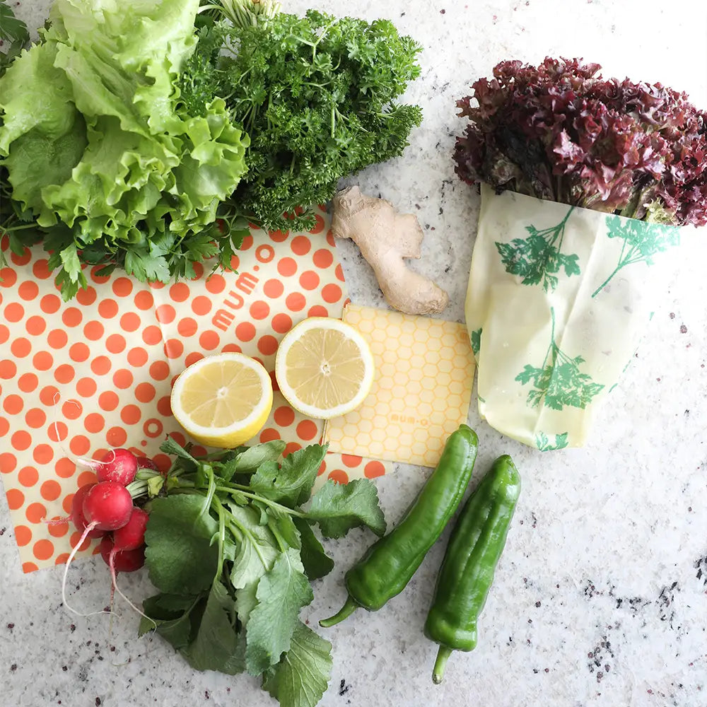 Mumo Beeswax Wraps - Starter Pack (S, M, L, Xl)