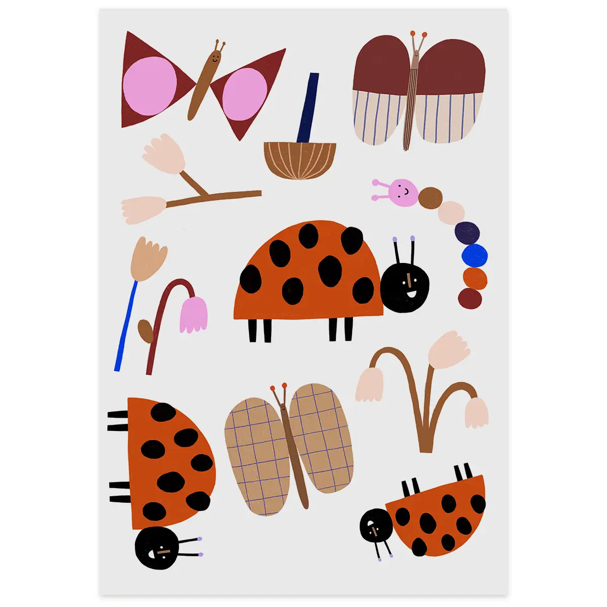 Ironing Pictures - Ladybugs