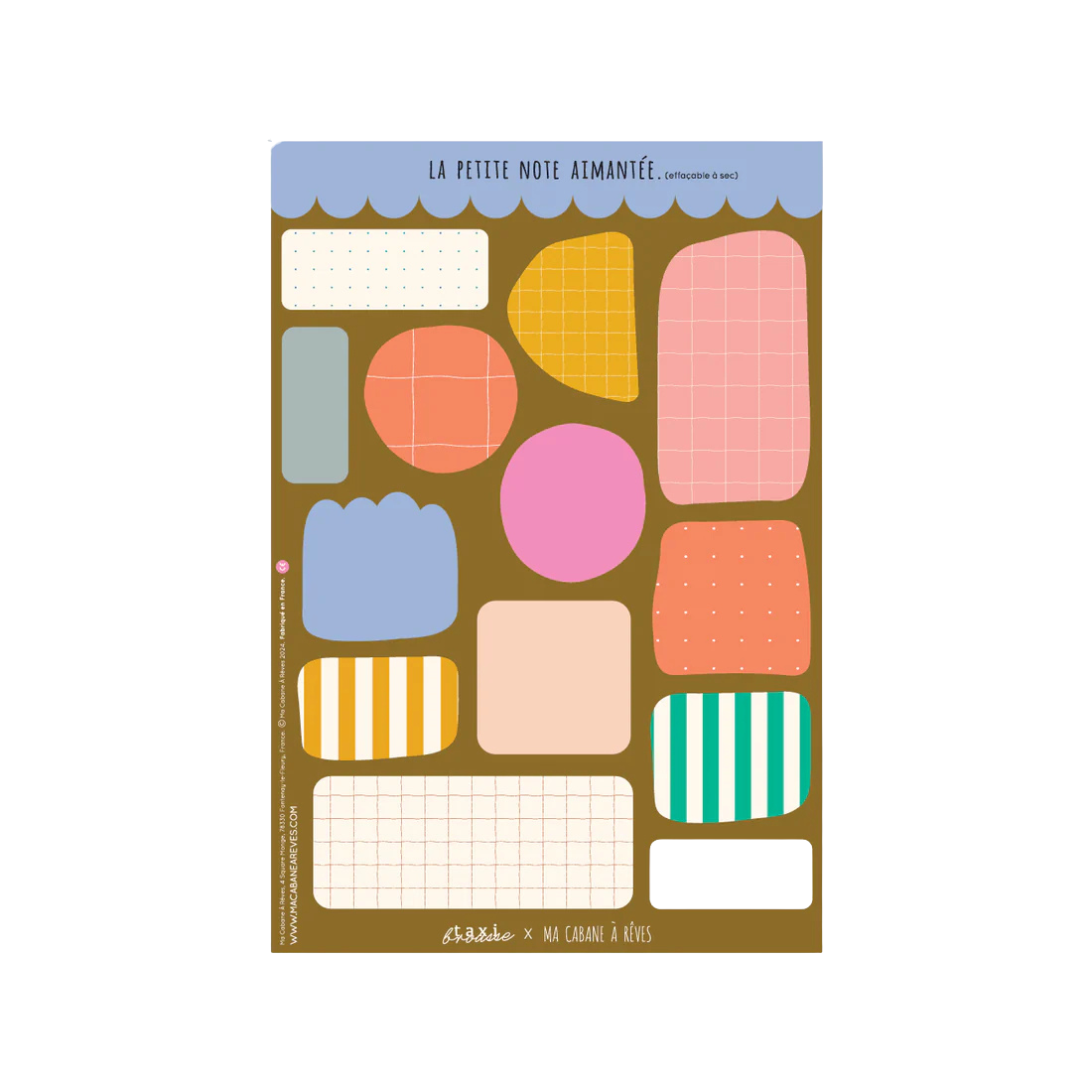 Magnetische plakbriefjes - Les P'tites NOTES