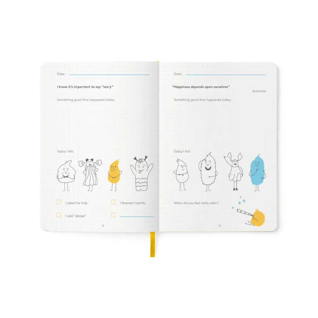 Kids Journal (Ages 3–6) | Parent-Child Feelings Journal / English Version