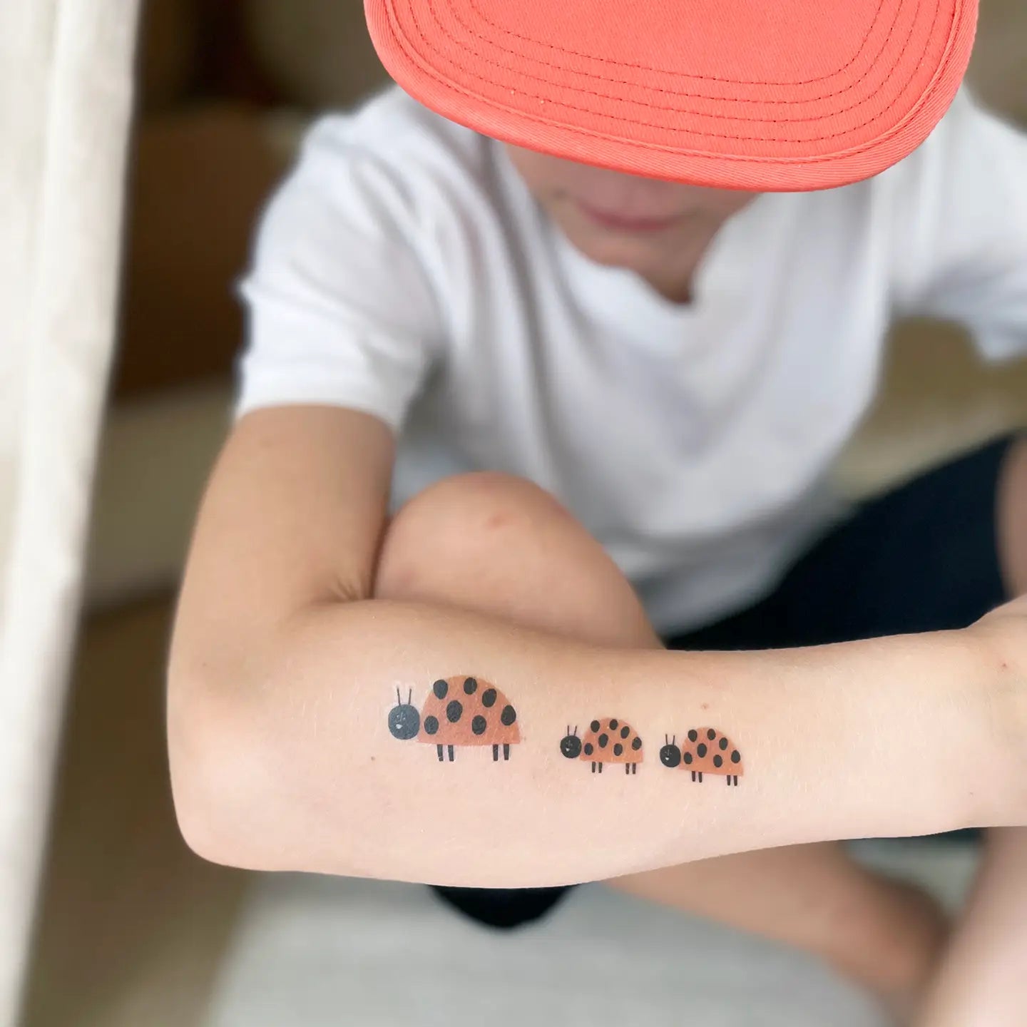 Organic Ladybug Tattoos