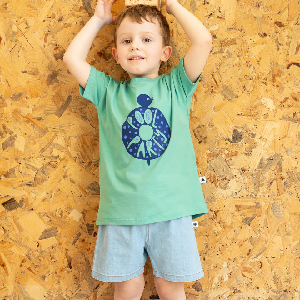 Makkelijke denim shorts