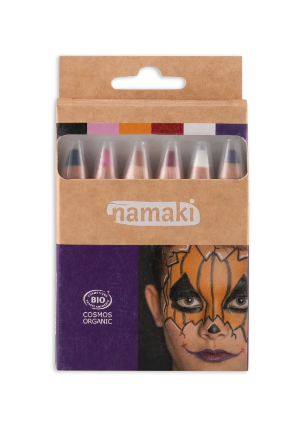 Make-up Jumbo Pencils Set- 6 Colors World of Horrors