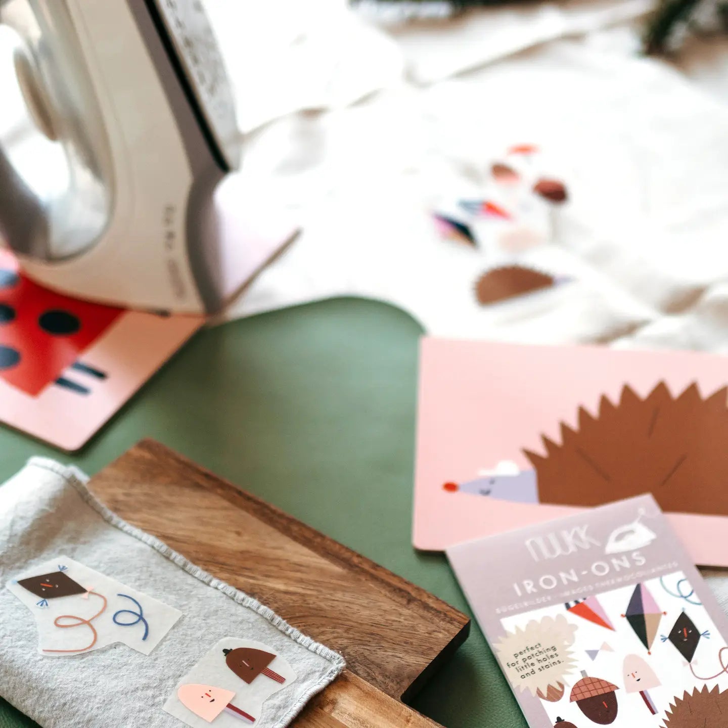 Ironing Pictures - Hedgehogs