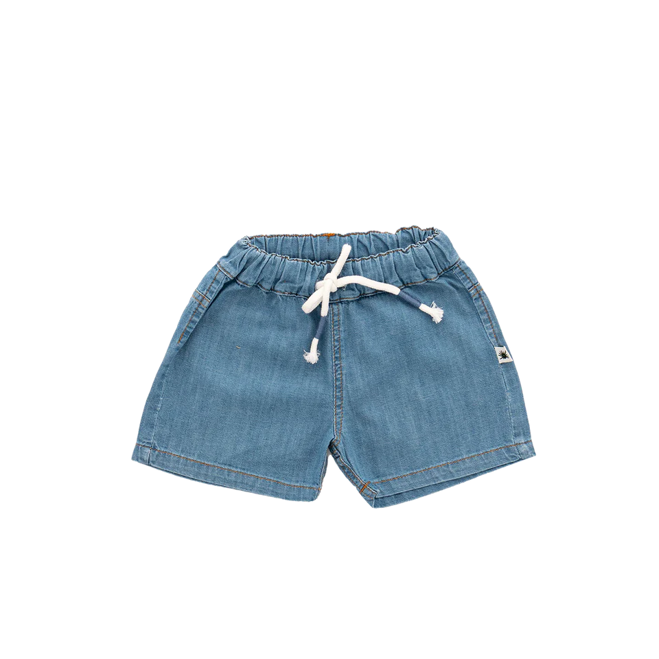 Makkelijke denim shorts