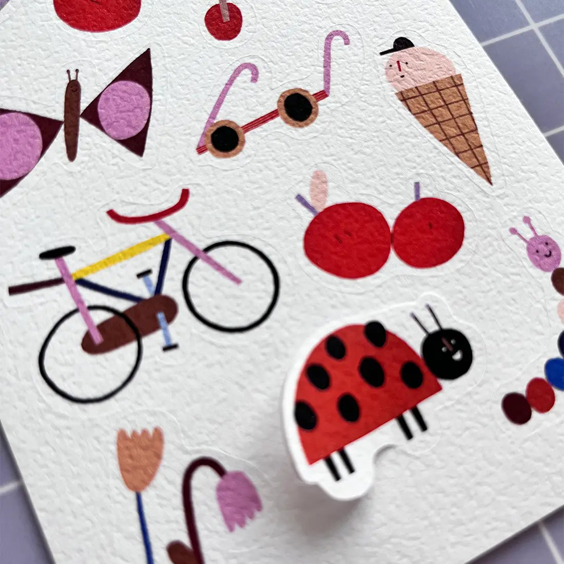 Sticker Sheet "Summer" | 3 Sheets