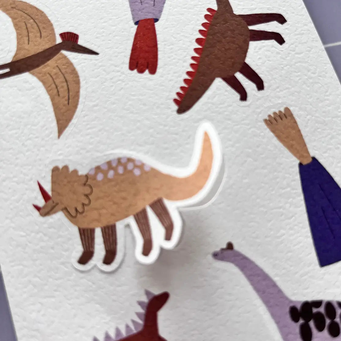 Sticker Sheet "Dinosaurs" | 3 Sheets