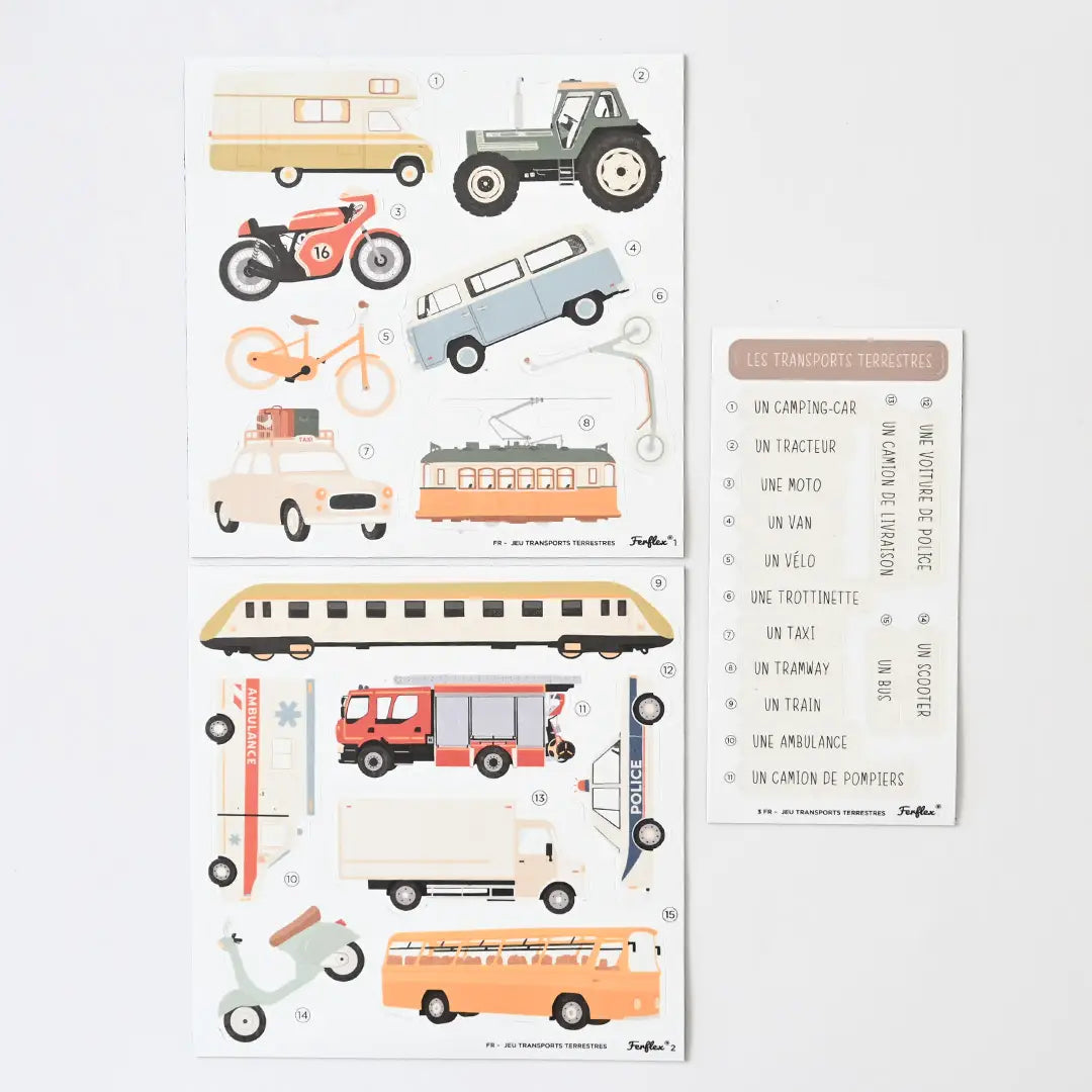 Magnet Game — Land Transport