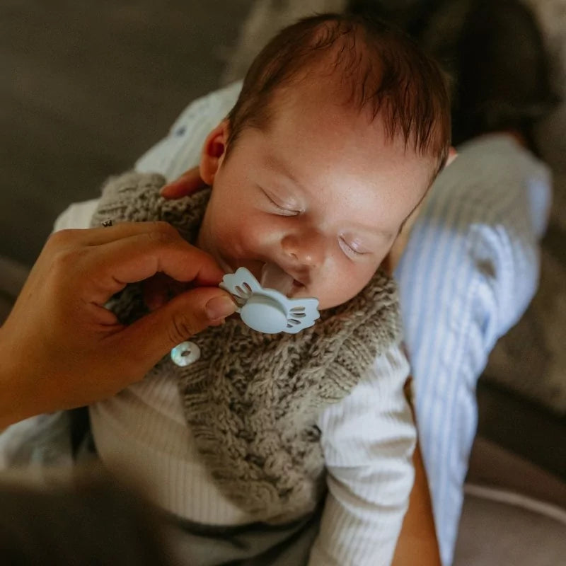 BABY'S FIRST PACIFIER PACK (Size 1 / Powder Blue NIGHT)