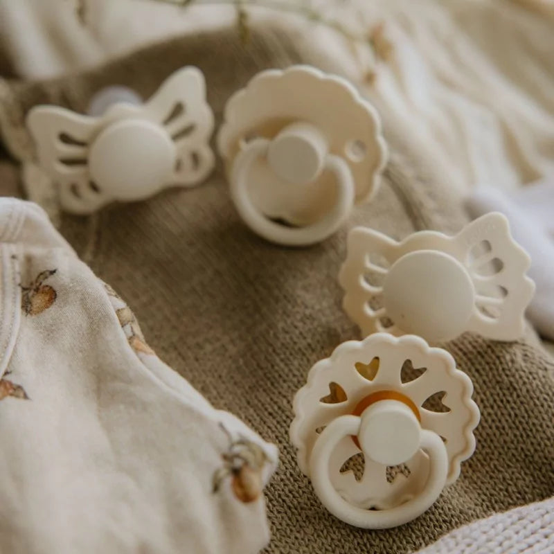 BABY'S FIRST PACIFIER PACK (Size 1 / Cream Night)