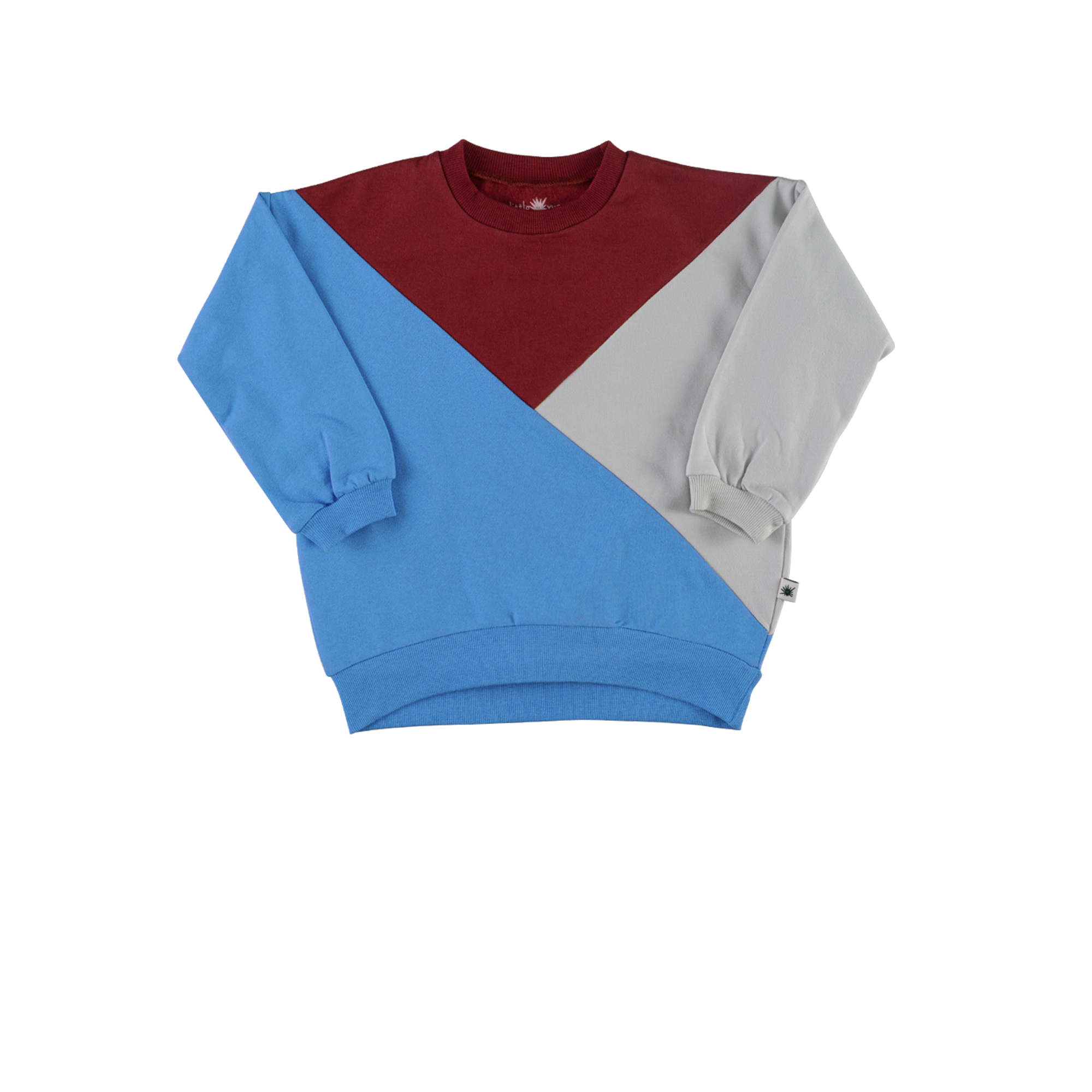 kids' grow diagonal long-sleeve sweatshirt