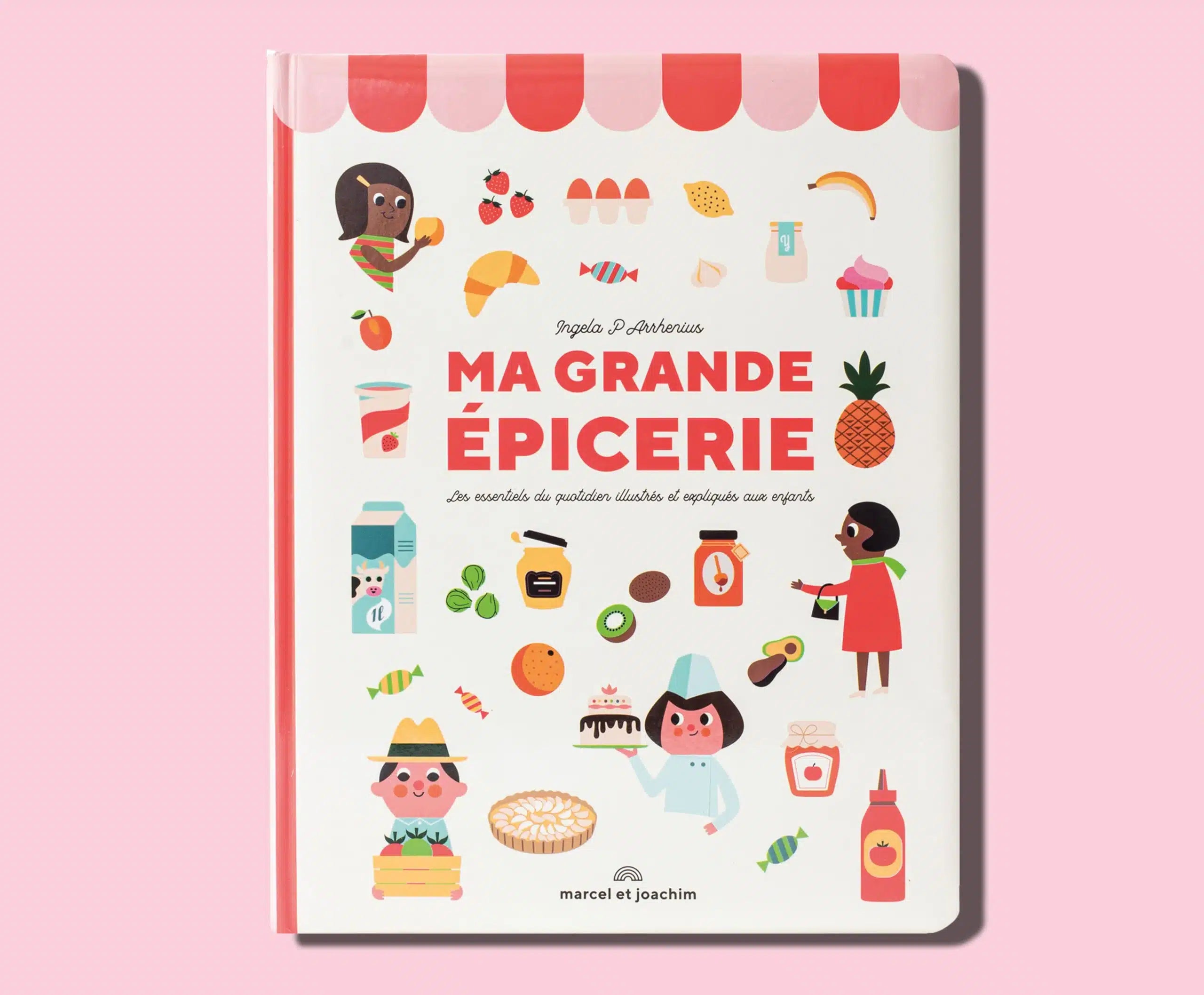 Livre éducatif pour enfants - Ma grande épicerie