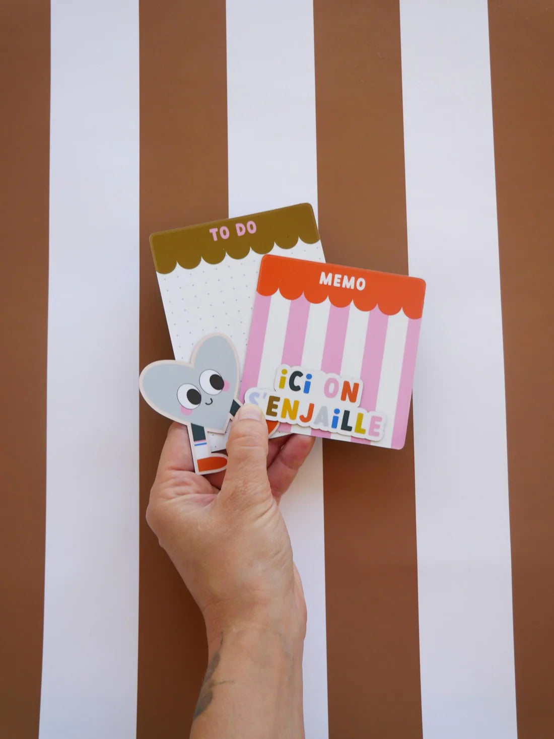 Notes autocollantes magnétiques - Les P'tites NOTES