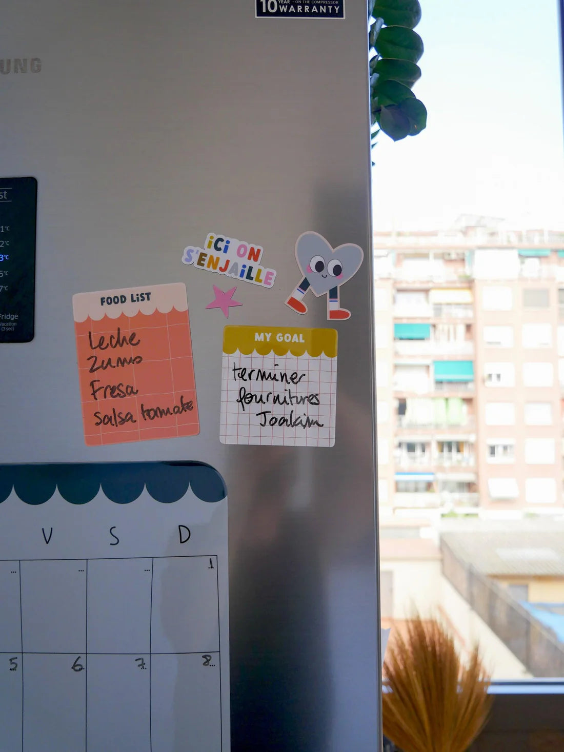 Notes autocollantes magnétiques - Les P'tites NOTES