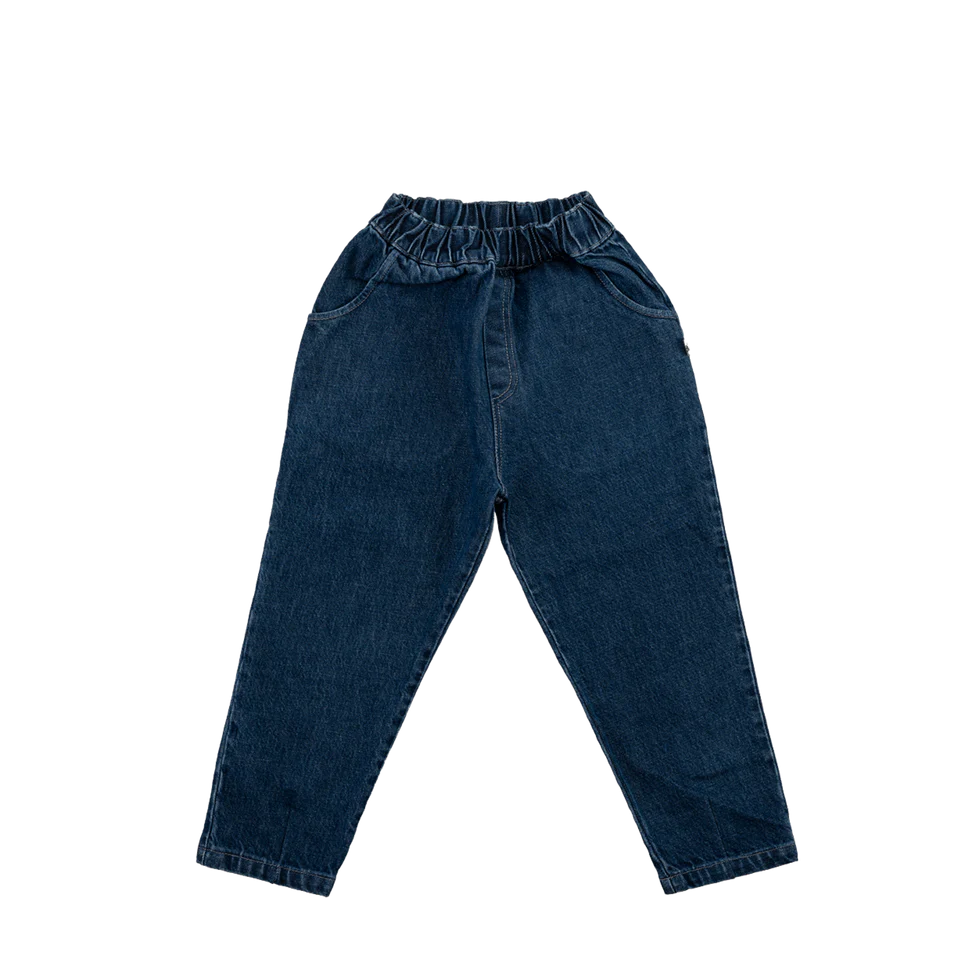 Slouchy Canvas Broek - Antraciet