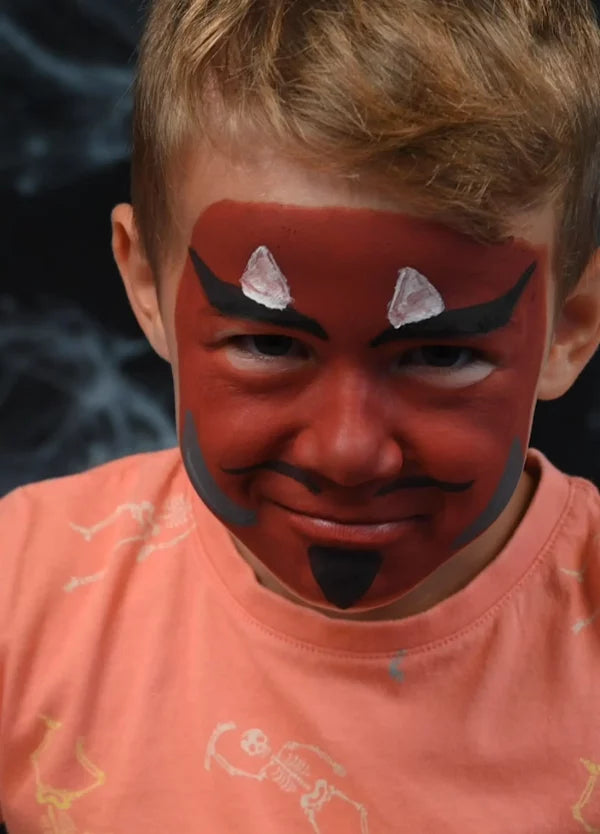 Face painting palette 3 colors - Devil & Spider