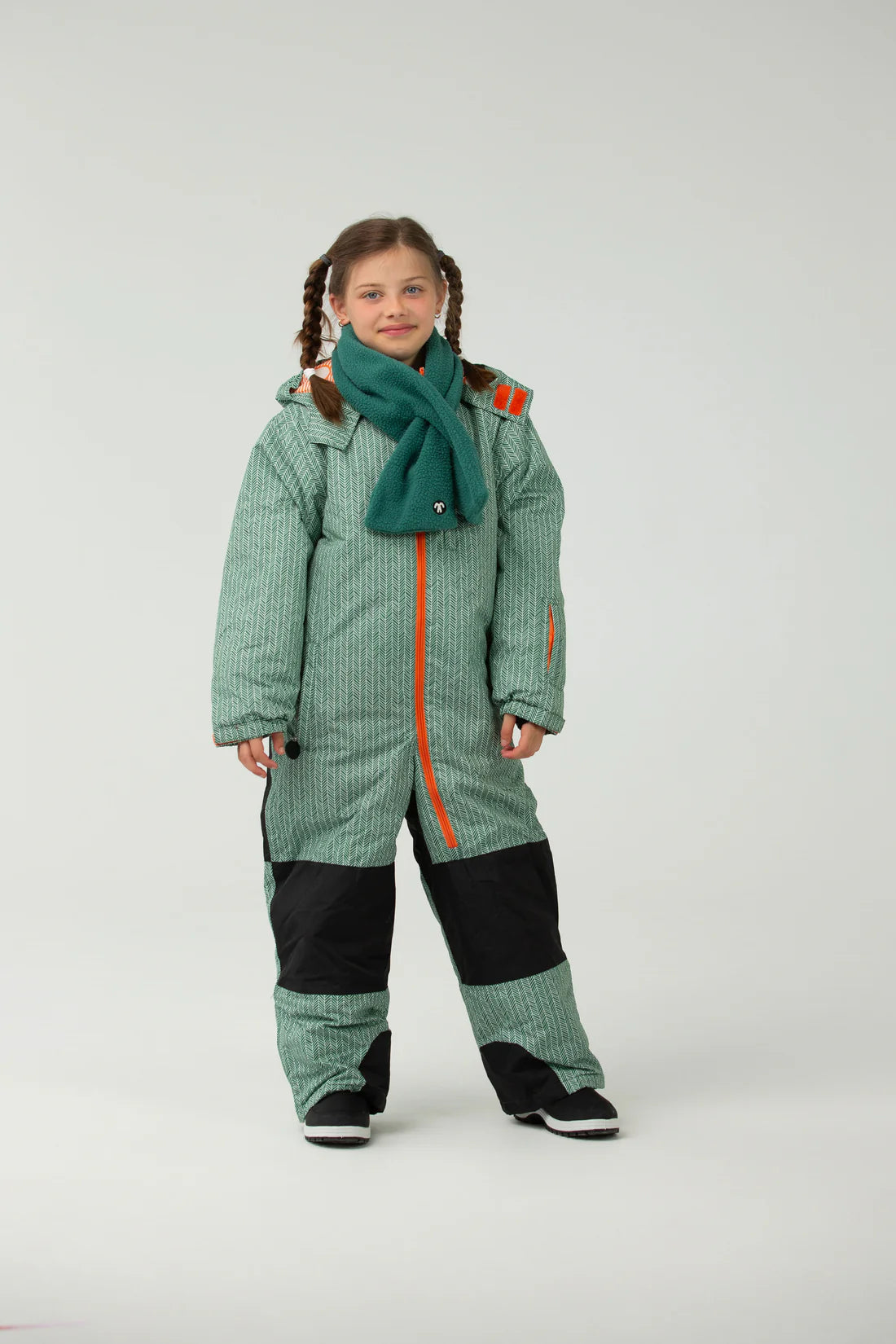 Sherpa Scarf Dark Green